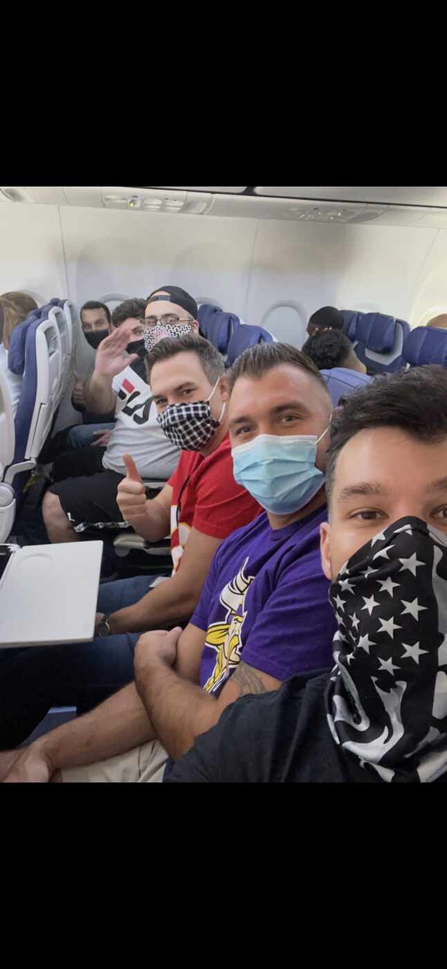Travel day. Cabin pressure rising.